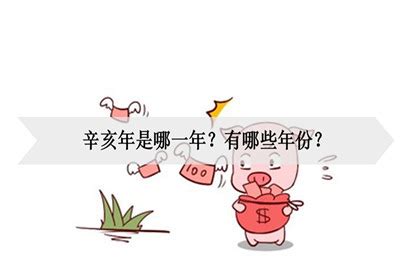 辛亥年份